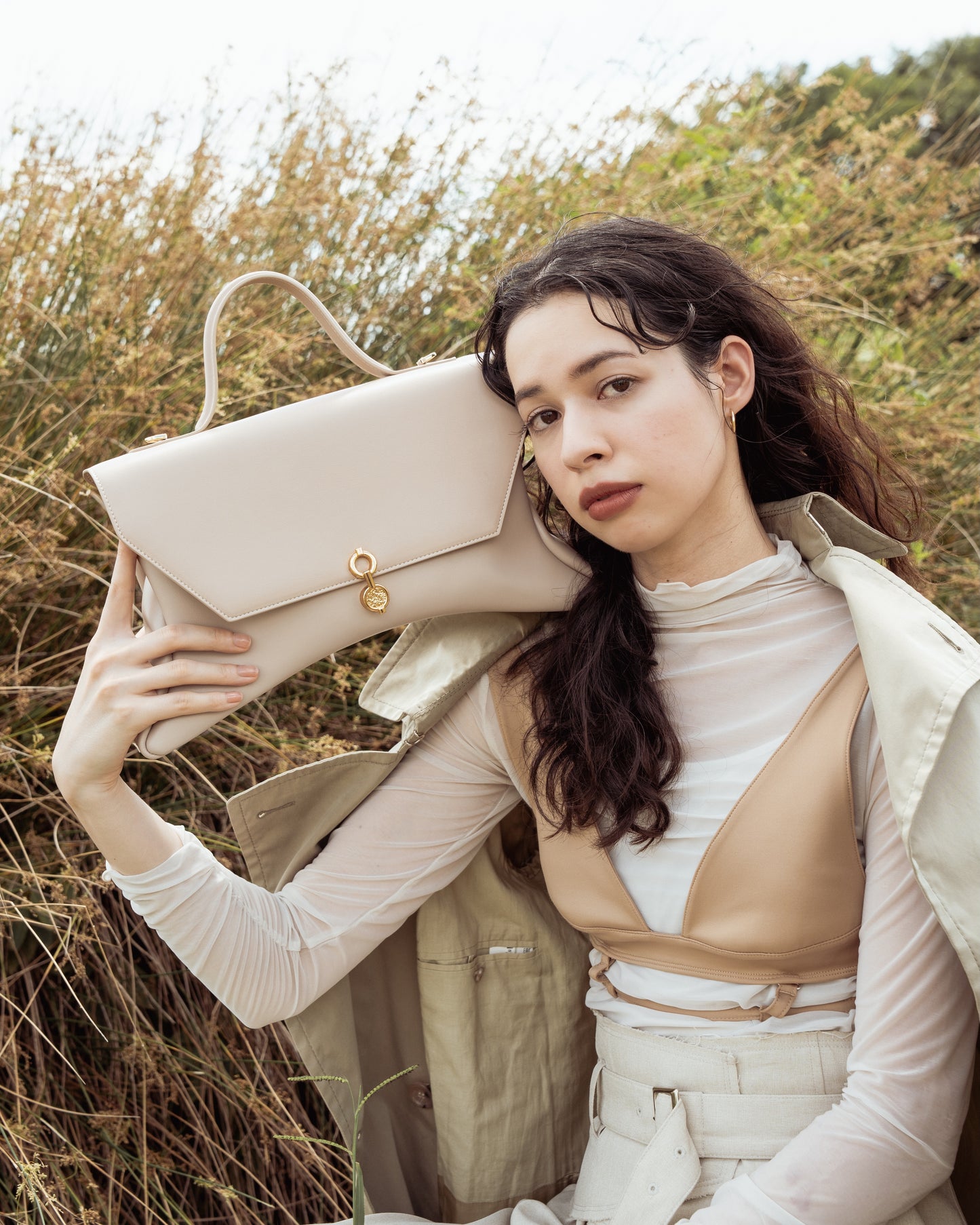 Rococo Corn Leather Bag