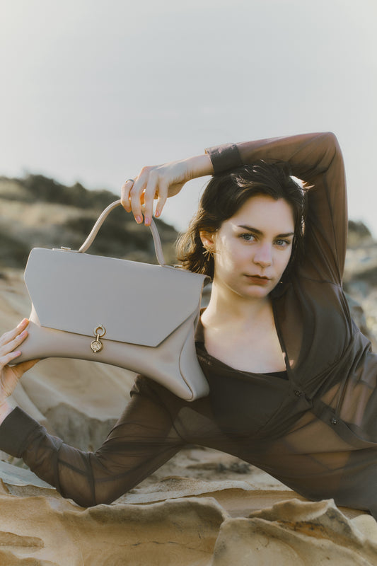 Rococo Corn Leather Bag