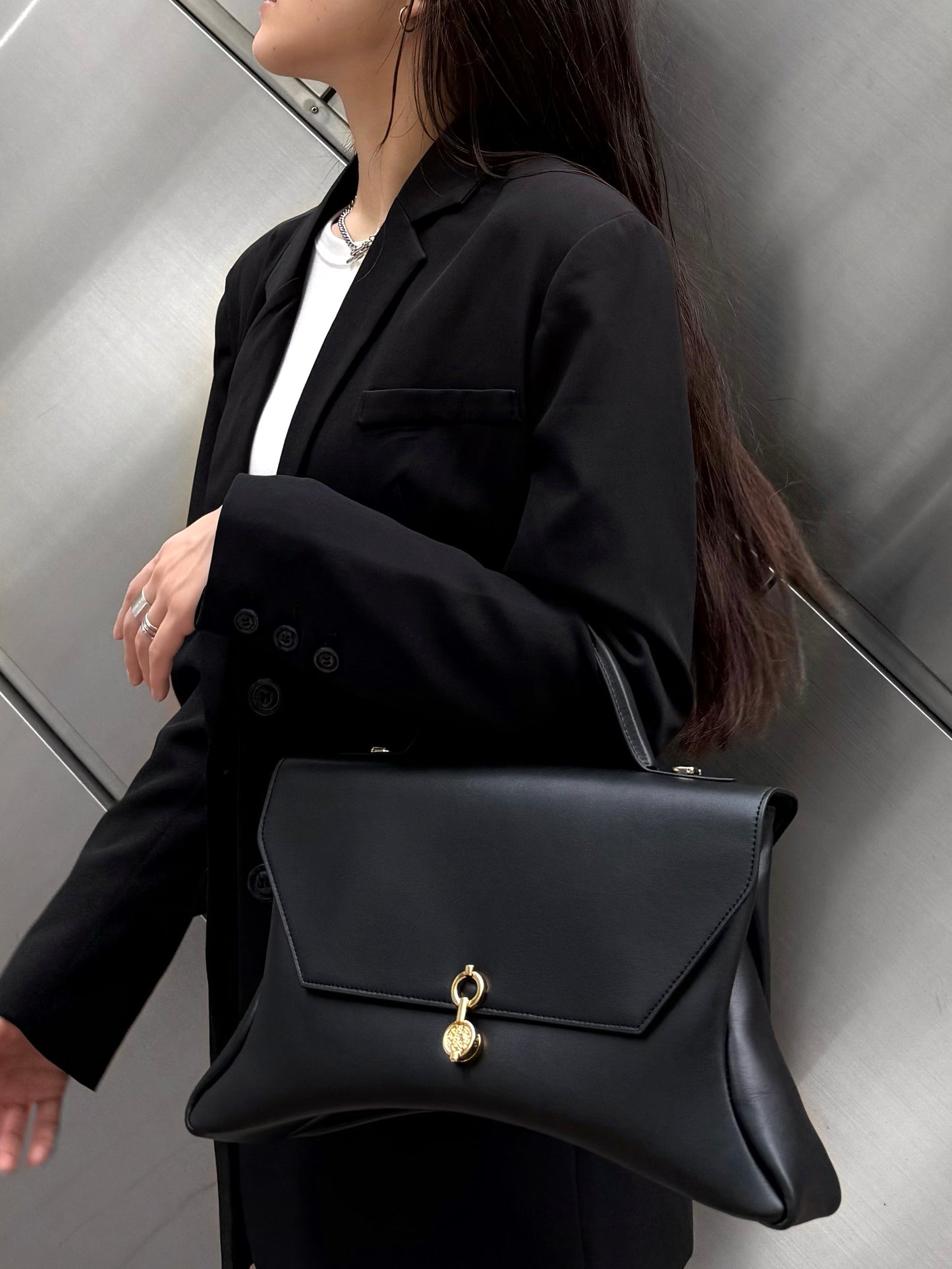 Rococo Corn Leather Bag