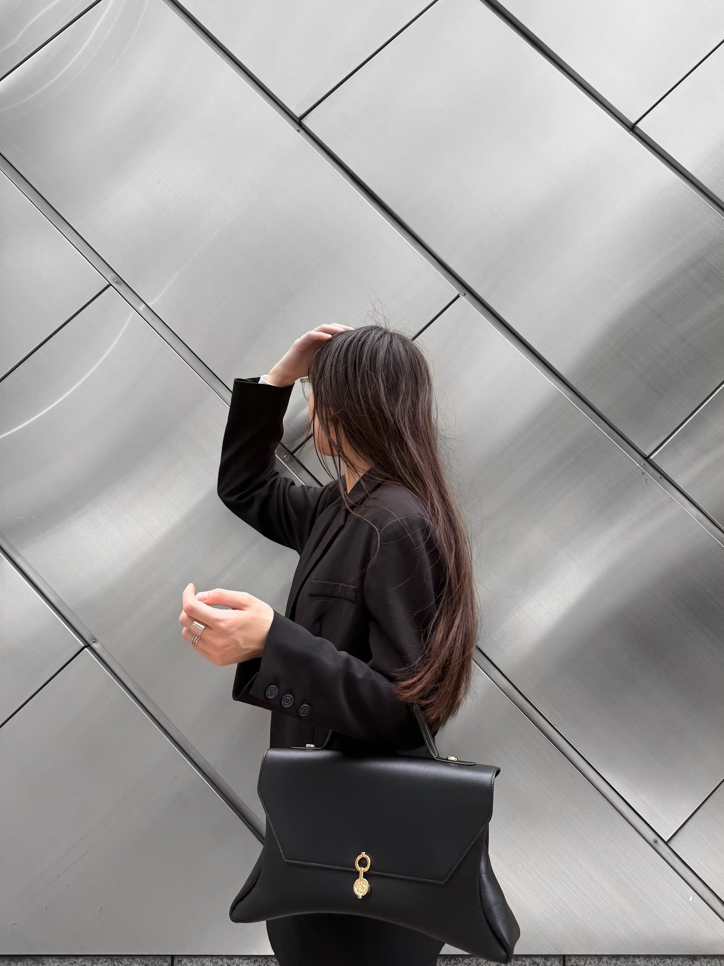 Rococo Corn Leather Bag