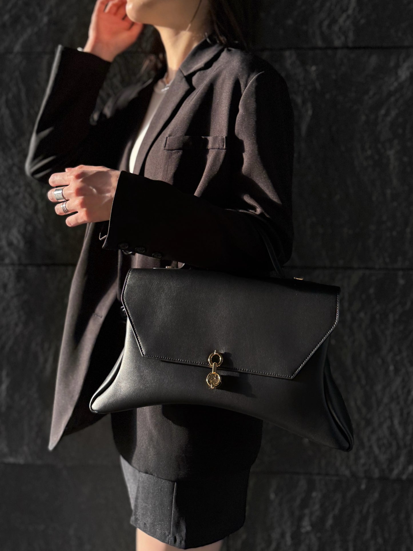 Rococo Corn Leather Bag