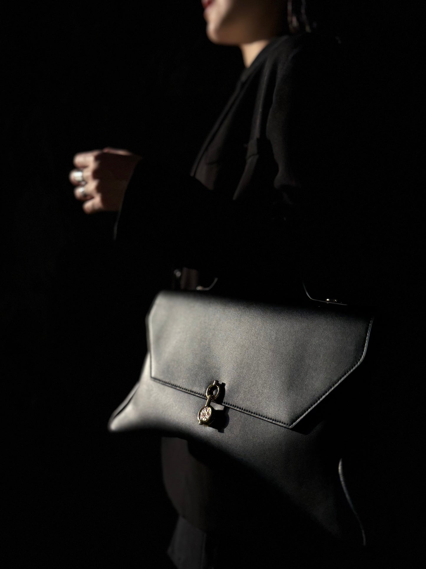 Rococo Corn Leather Bag