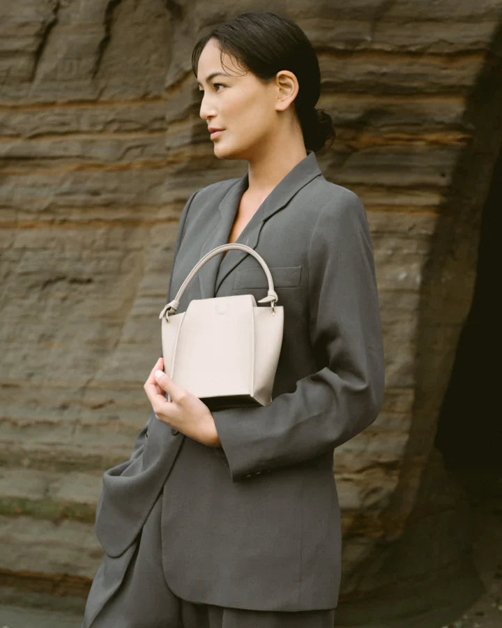 Mini Pine Corn Leather Bag