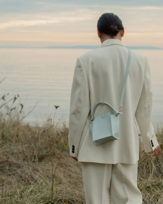 Mini Pine Corn Leather Bag