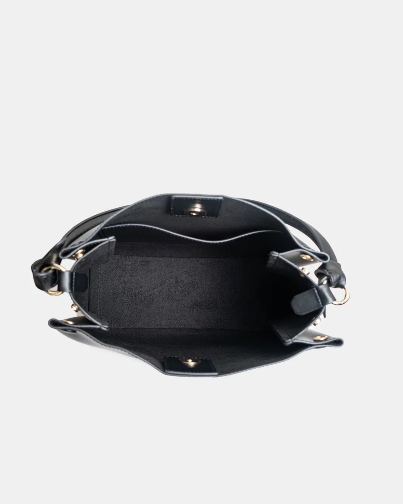 Mini Two-Tone Tote Corn Leather