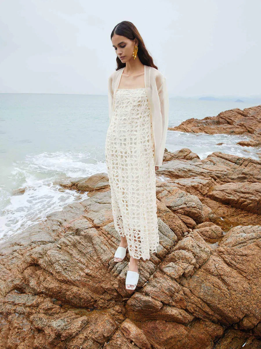 【在庫限り】Peddle Corn Leather Sandal