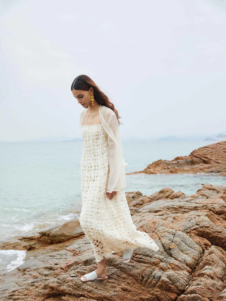 【在庫限り】Peddle Corn Leather Sandal