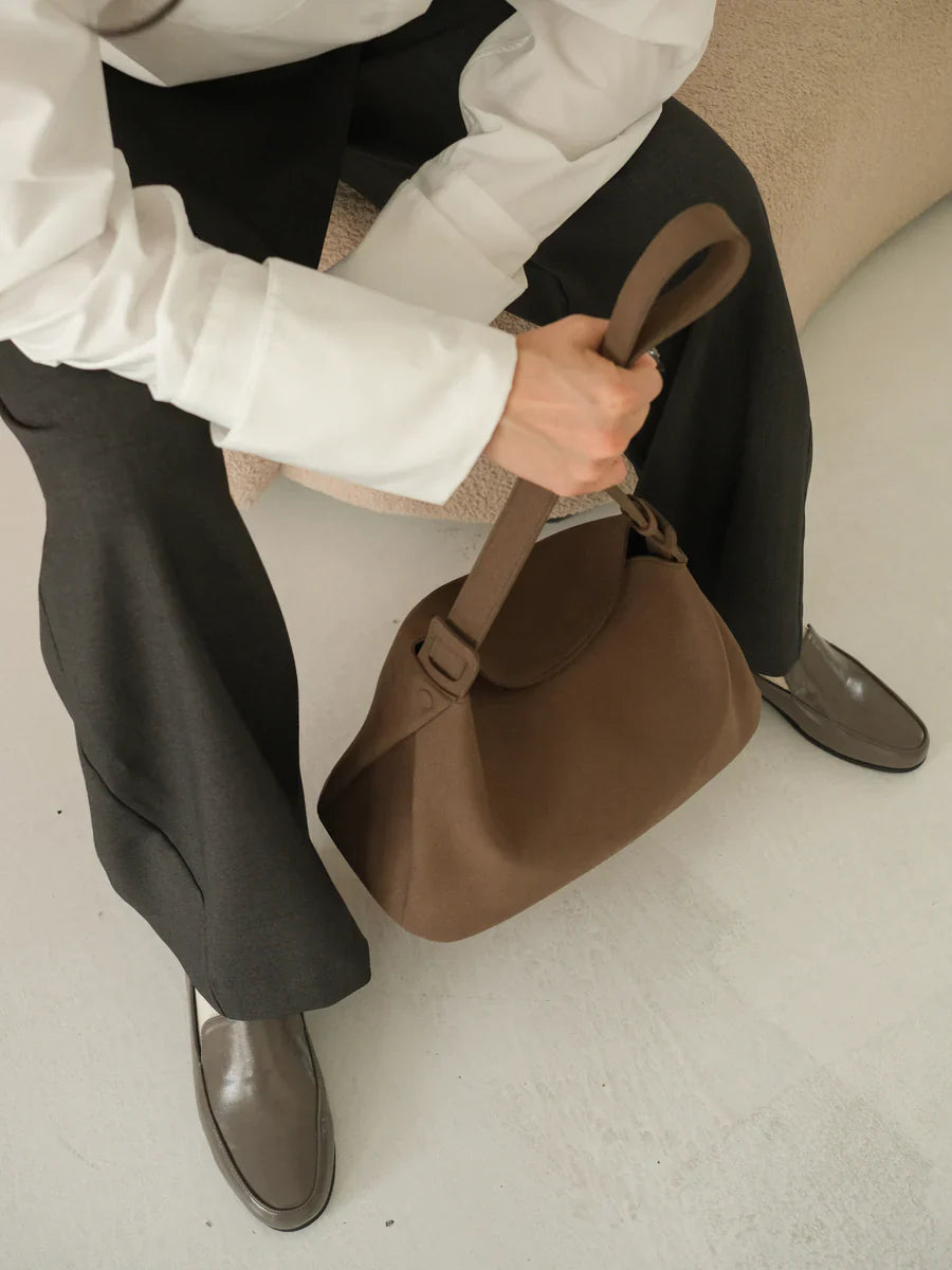 【在庫限り】Suede Hobo