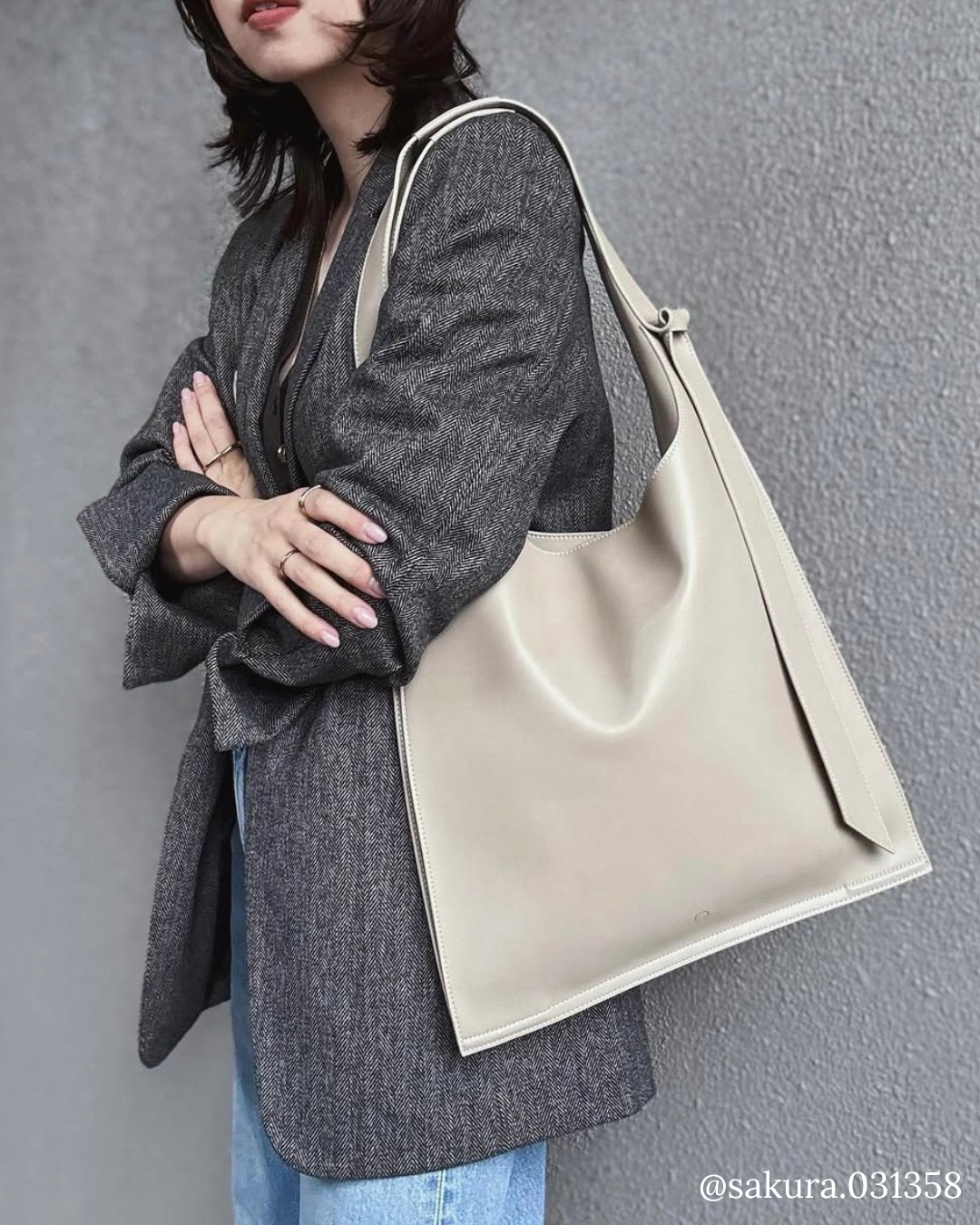 BO Corn Leather Shopper