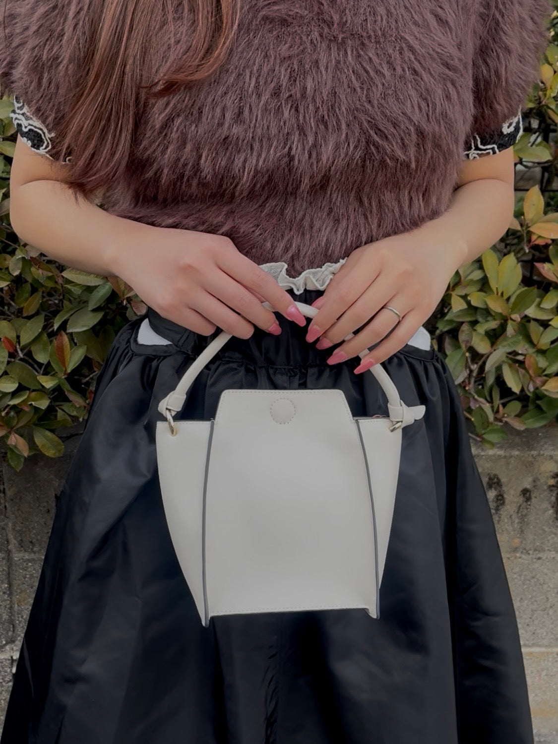 Mini Pine Corn Leather Bag – O.N.E Japan