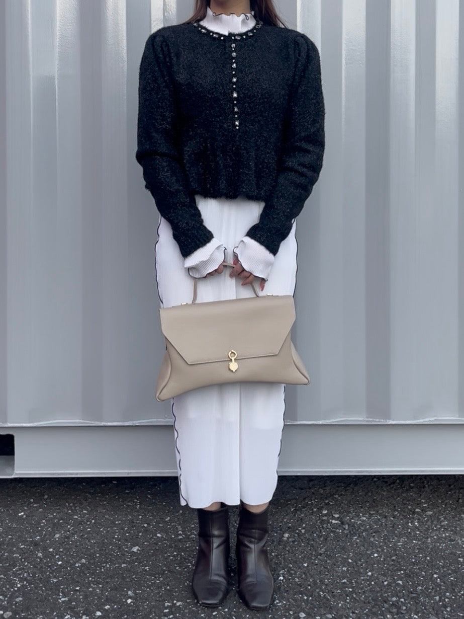 【Outlet】Rococo Corn Leather Bag