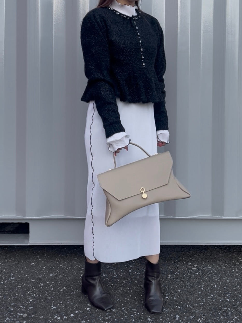 【Outlet】Rococo Corn Leather Bag