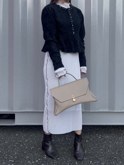 【Outlet】Rococo Corn Leather Bag