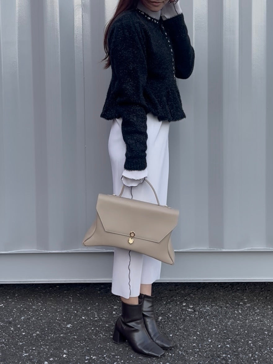 【Outlet】Rococo Corn Leather Bag