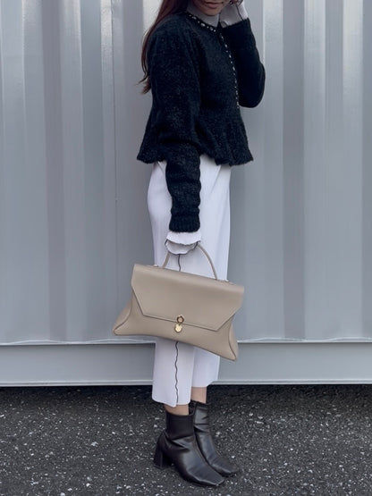 【Outlet】Rococo Corn Leather Bag