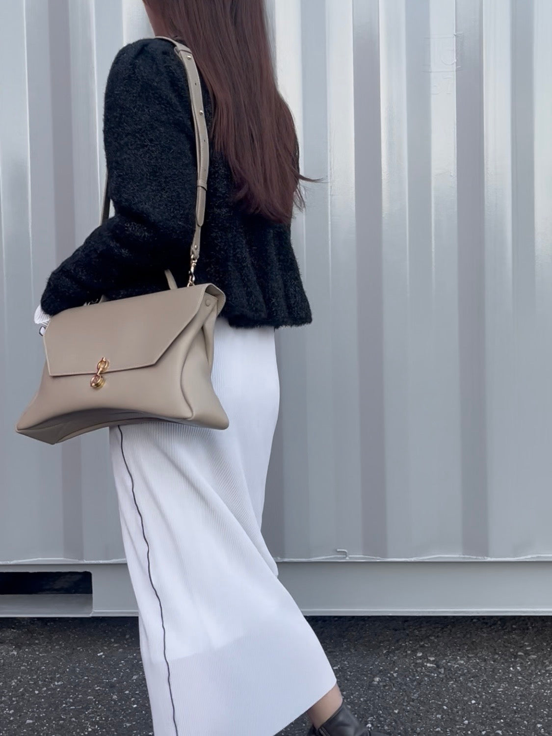 【Outlet】Rococo Corn Leather Bag