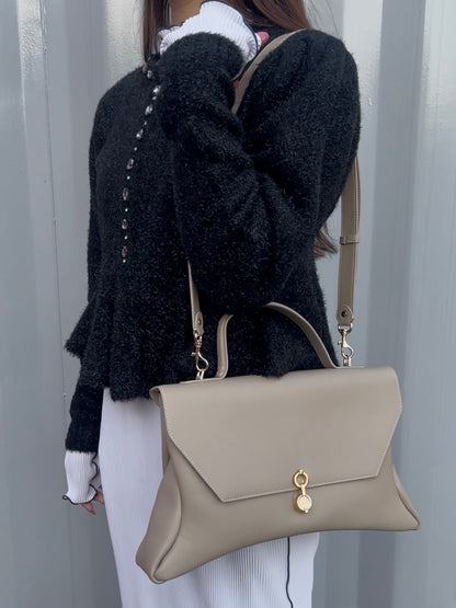 【Outlet】Rococo Corn Leather Bag