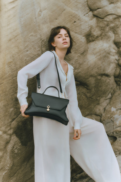 Rococo Corn Leather Bag