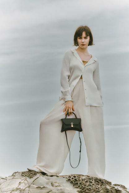 Mini Rococo Corn Leather Bag