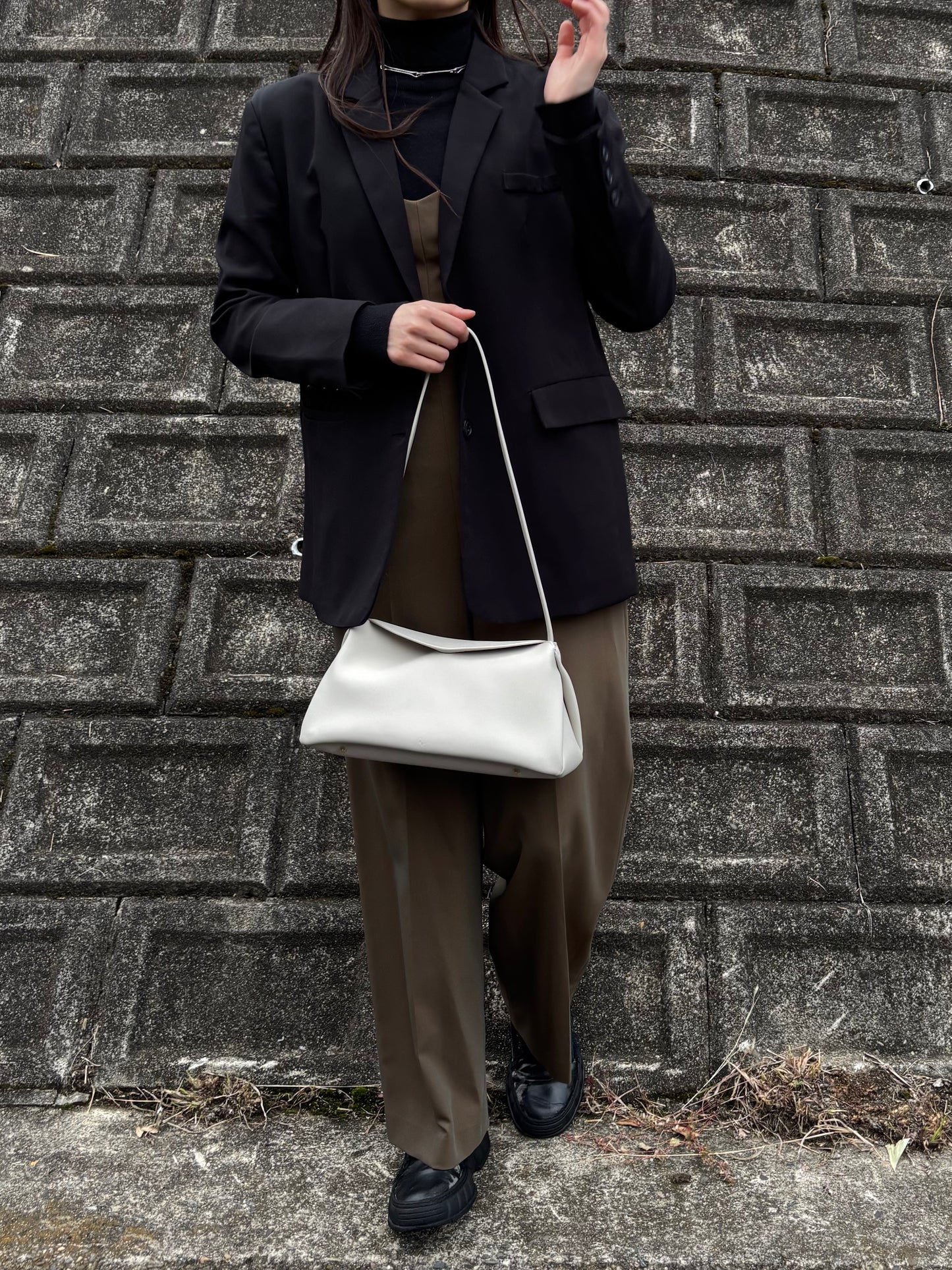 【数量限定】New Corn Leather Two-Tone Hobo 2025秋冬限定アイテム