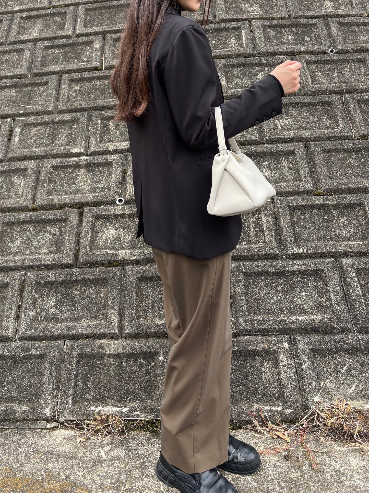 【数量限定】New Corn Leather Two-Tone Hobo 2025秋冬限定アイテム