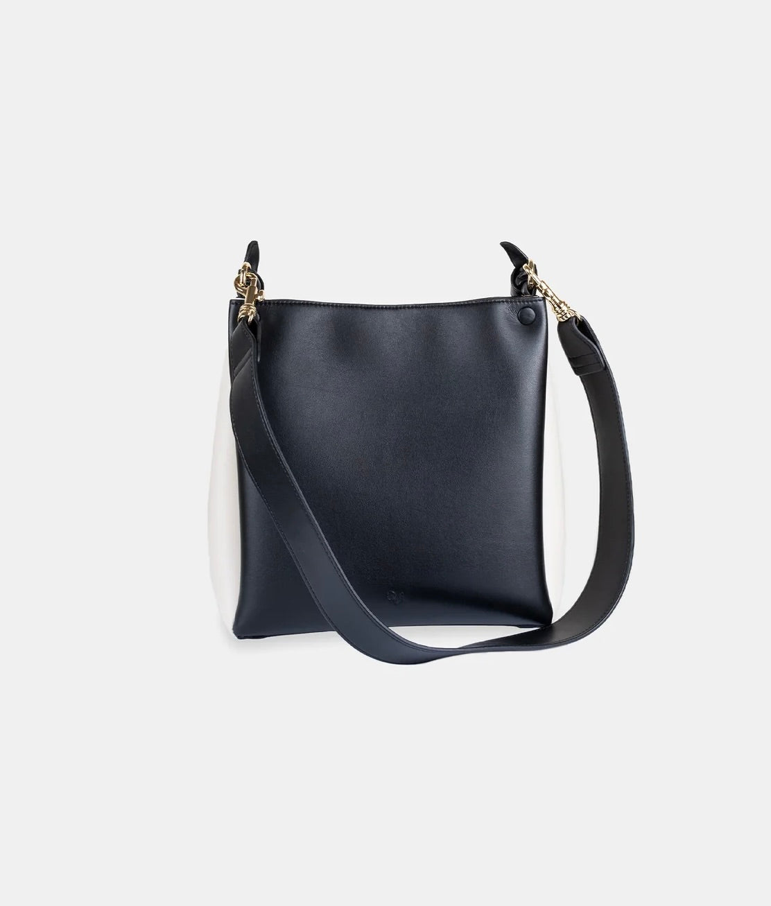 Mini Two-Tone Tote Corn Leather